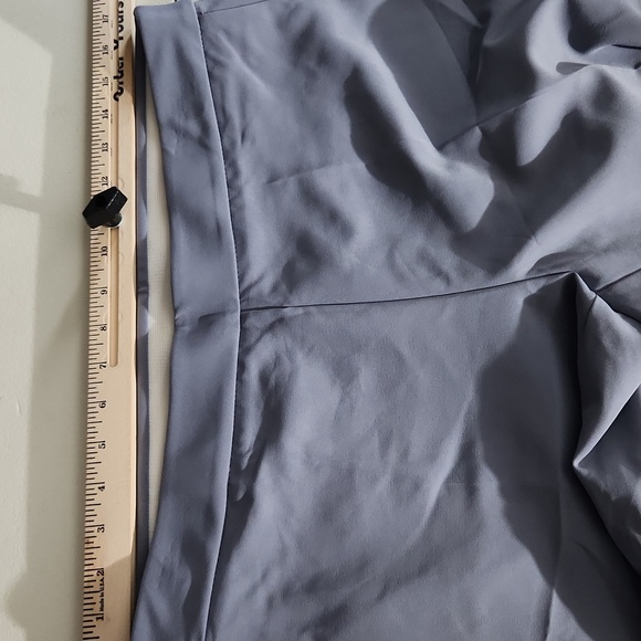 Nine Eight New York Pants Women's Size 12 Blue Pariwinkle Trousers Ruffel - Picture 5 of 12